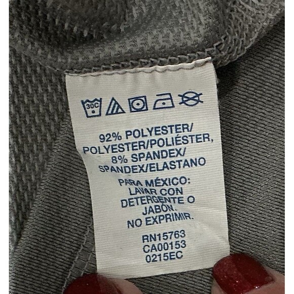 Polo Sport Shirt Mens Large Gray Performance Activewear See Description - Picture 7 of 10